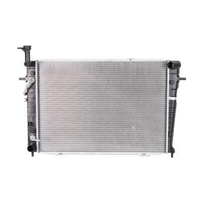 Un buen precio. 25310-1F600 Tanque de agua de radiador de aluminio para KIA SPORTAGE 2.7 Sistema de enfriamiento del motor automático en línea
